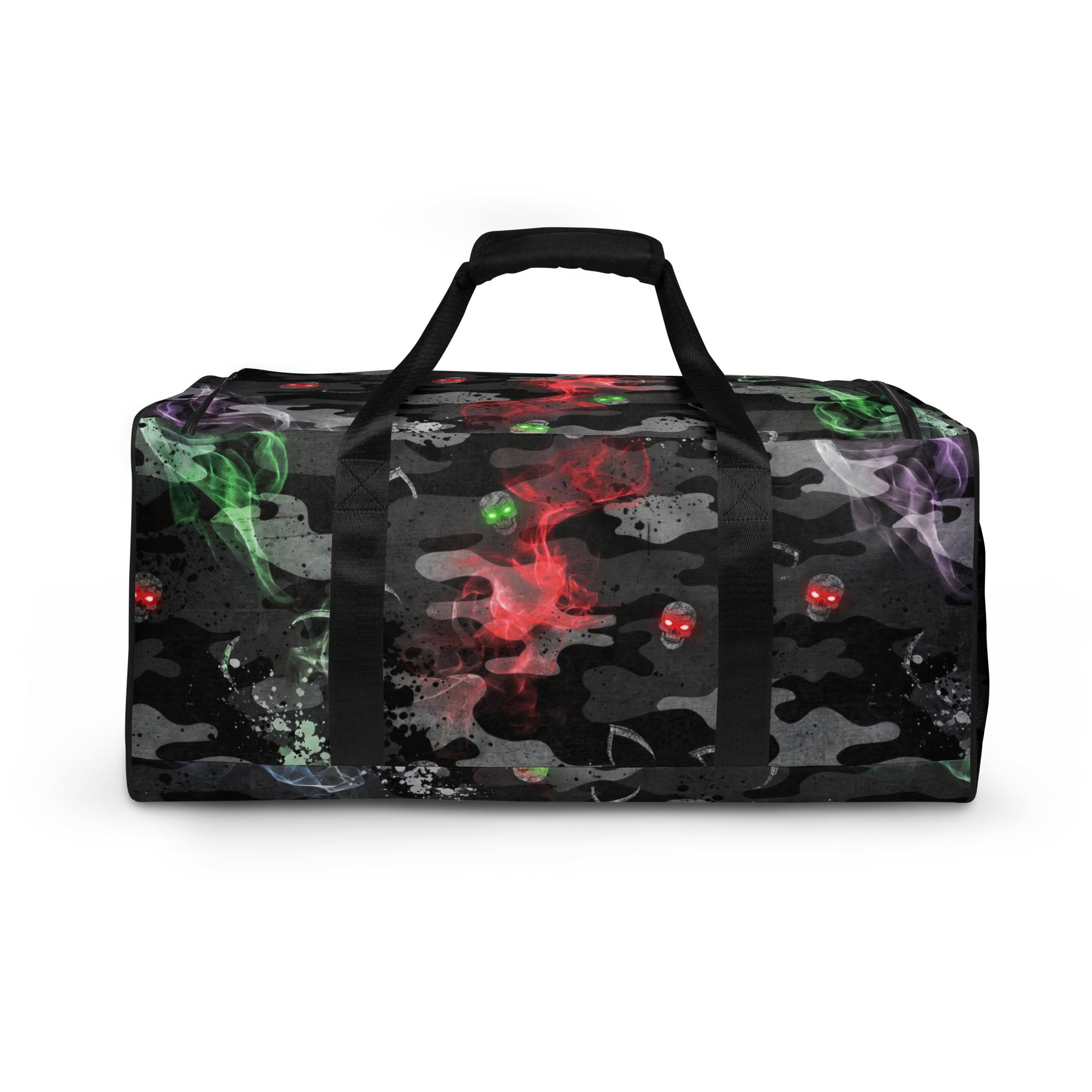 THE PHANTOM HARVEST - Neon Smoke Duffle Bag