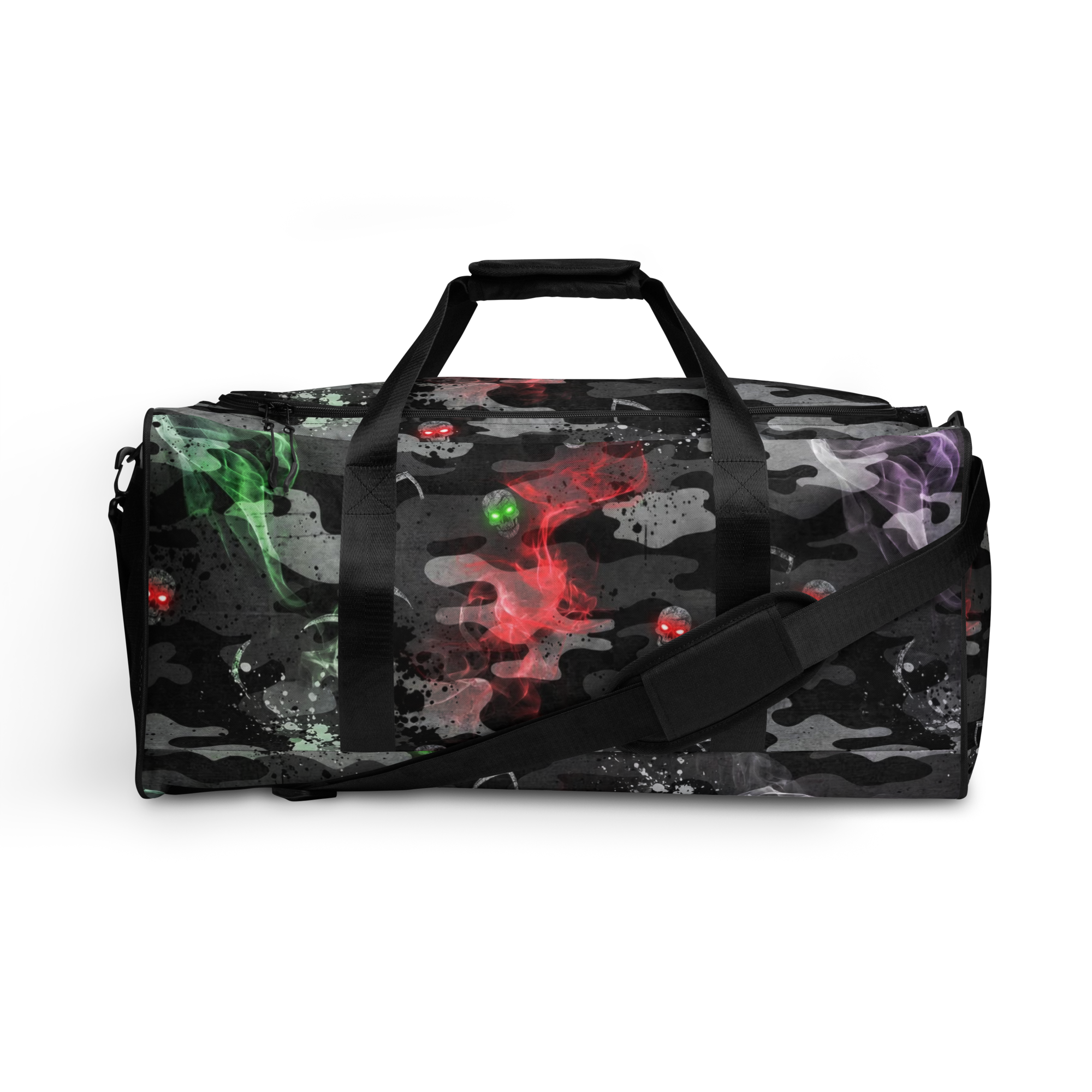 THE PHANTOM HARVEST - Neon Smoke Duffle Bag - Image 13