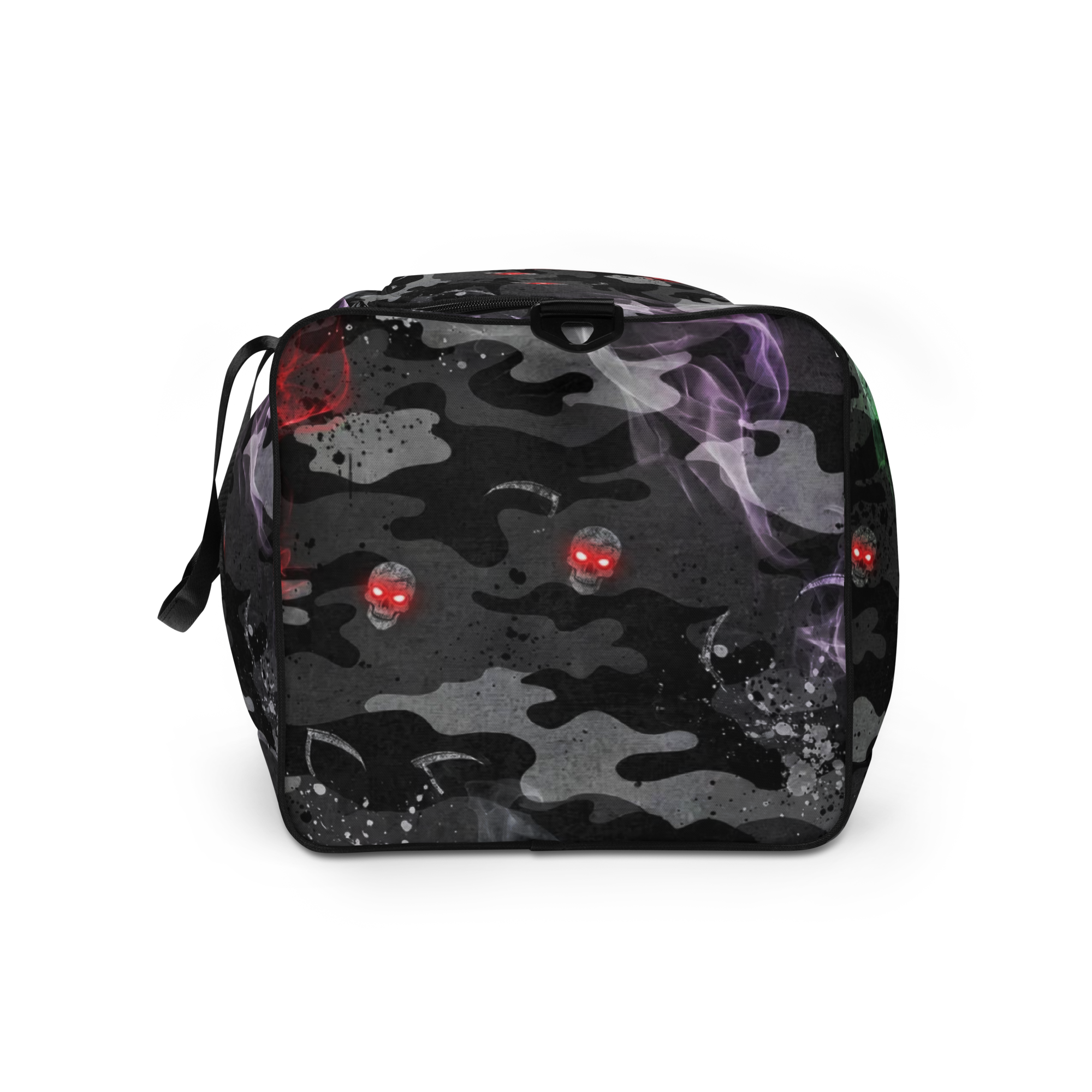 THE PHANTOM HARVEST - Neon Smoke Duffle Bag - Image 3