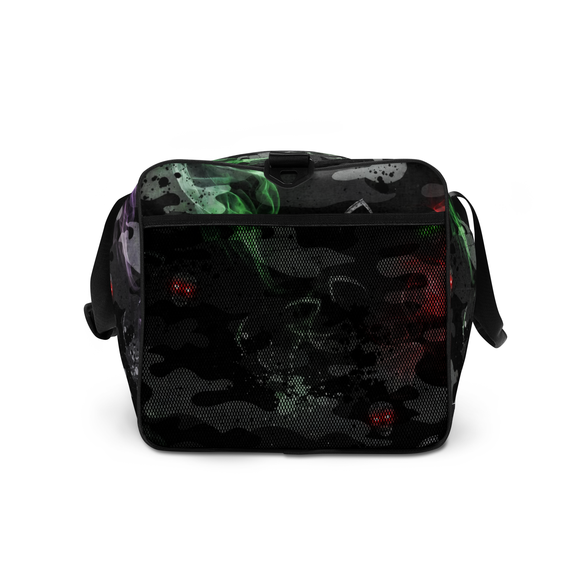 THE PHANTOM HARVEST - Neon Smoke Duffle Bag - Image 4