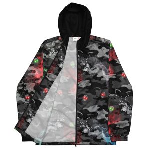 THE PHANTOM HARVEST - Neon Smoke Camo Windbreaker