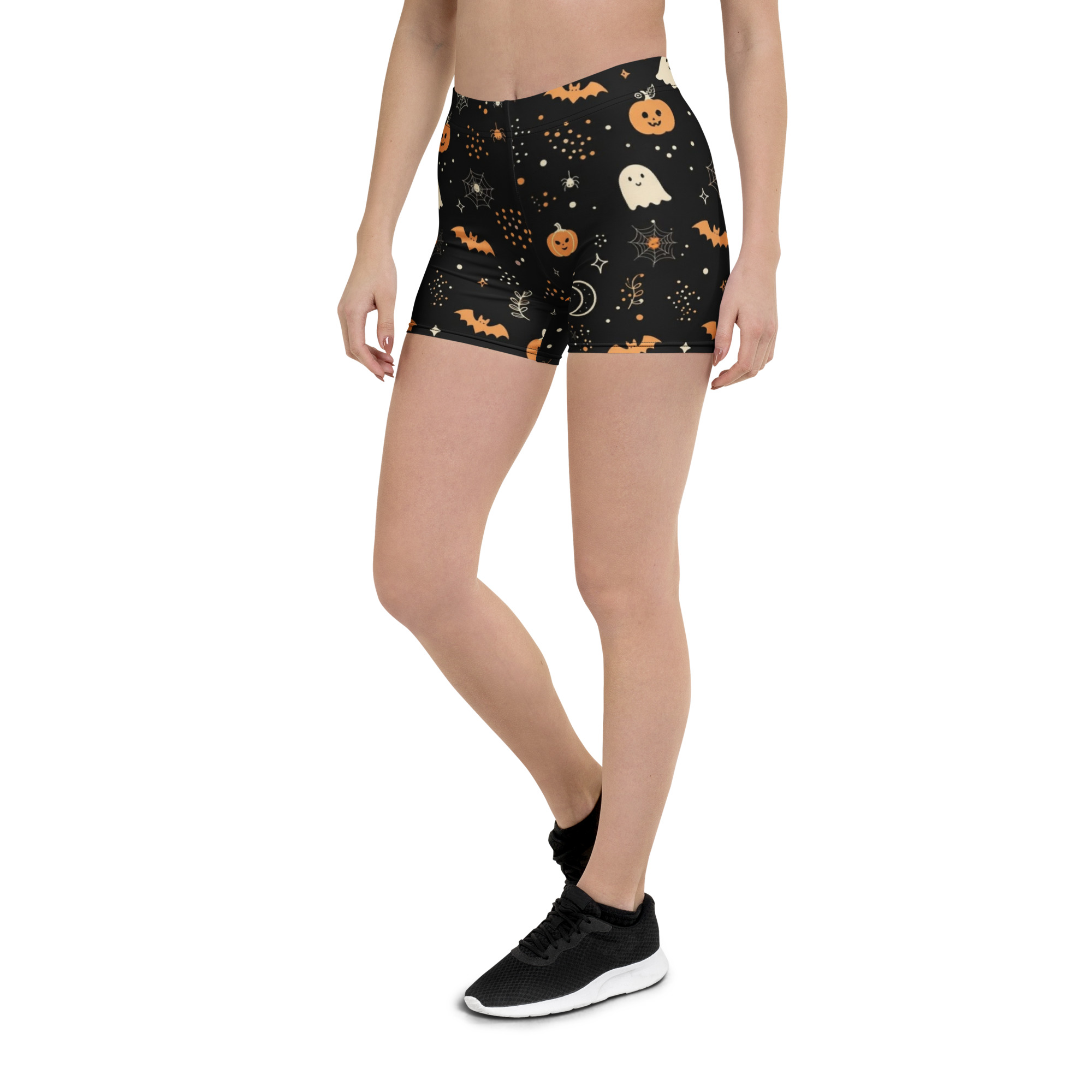 BOO-TY Sprinkles - Halloween High-Waisted Shorts - Image 3