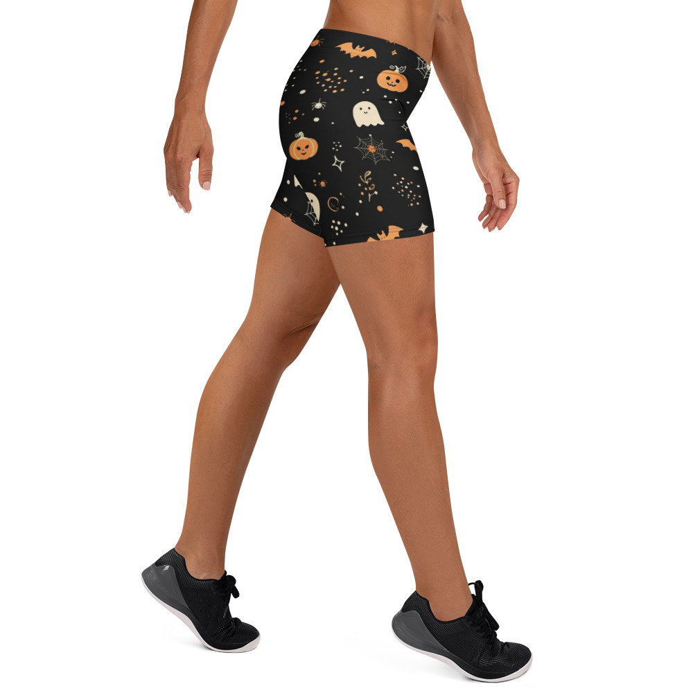 BOO-TY Sprinkles - Halloween High-Waisted Shorts - Image 7