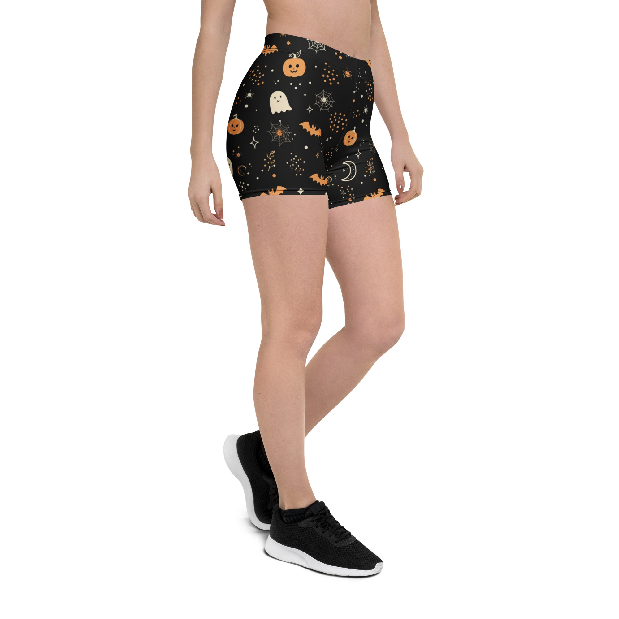 BOO-TY Sprinkles - Halloween High-Waisted Shorts - Image 2