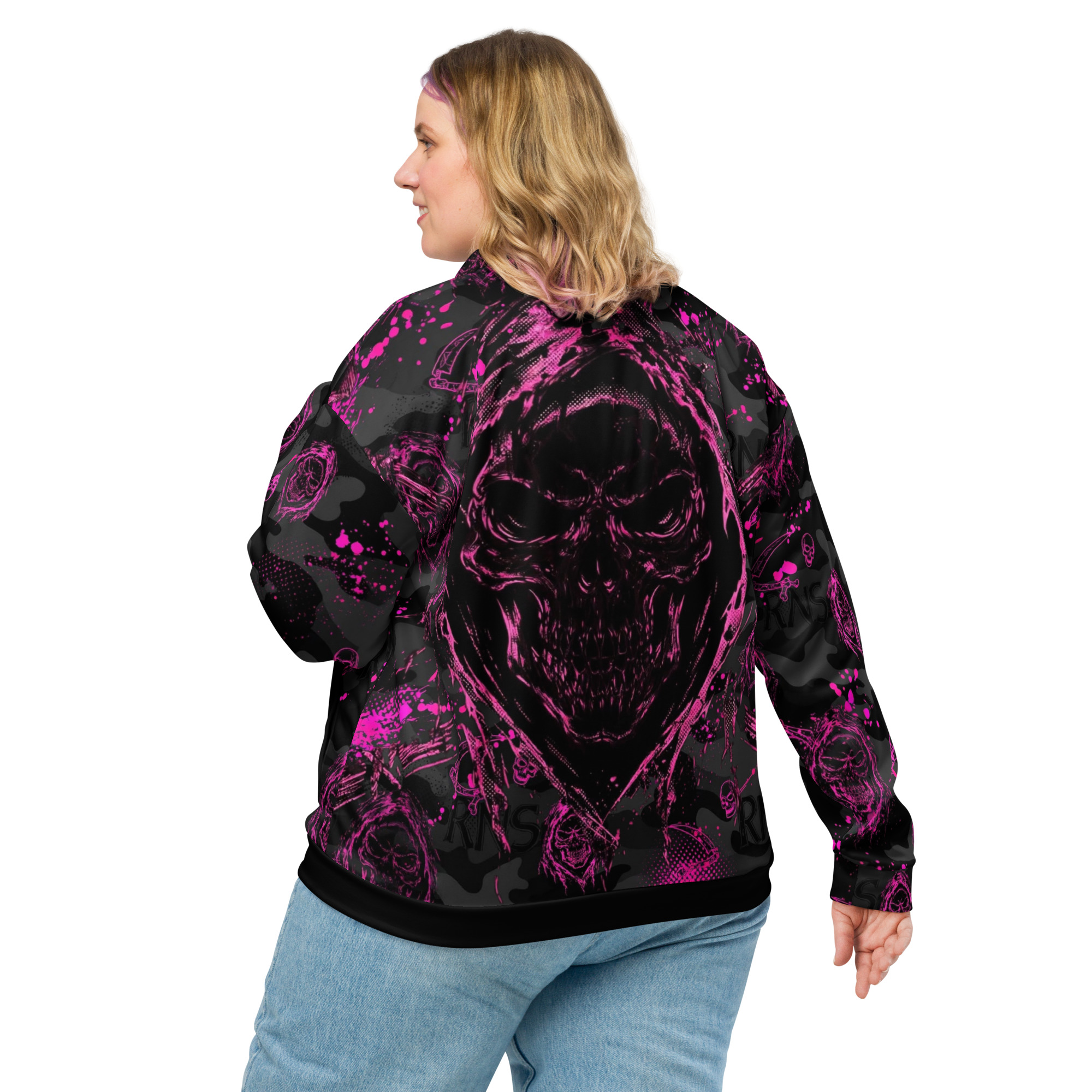 "PINK VOLT SHOCK" ELECTRIFIED REAPER BOMBER - Image 2