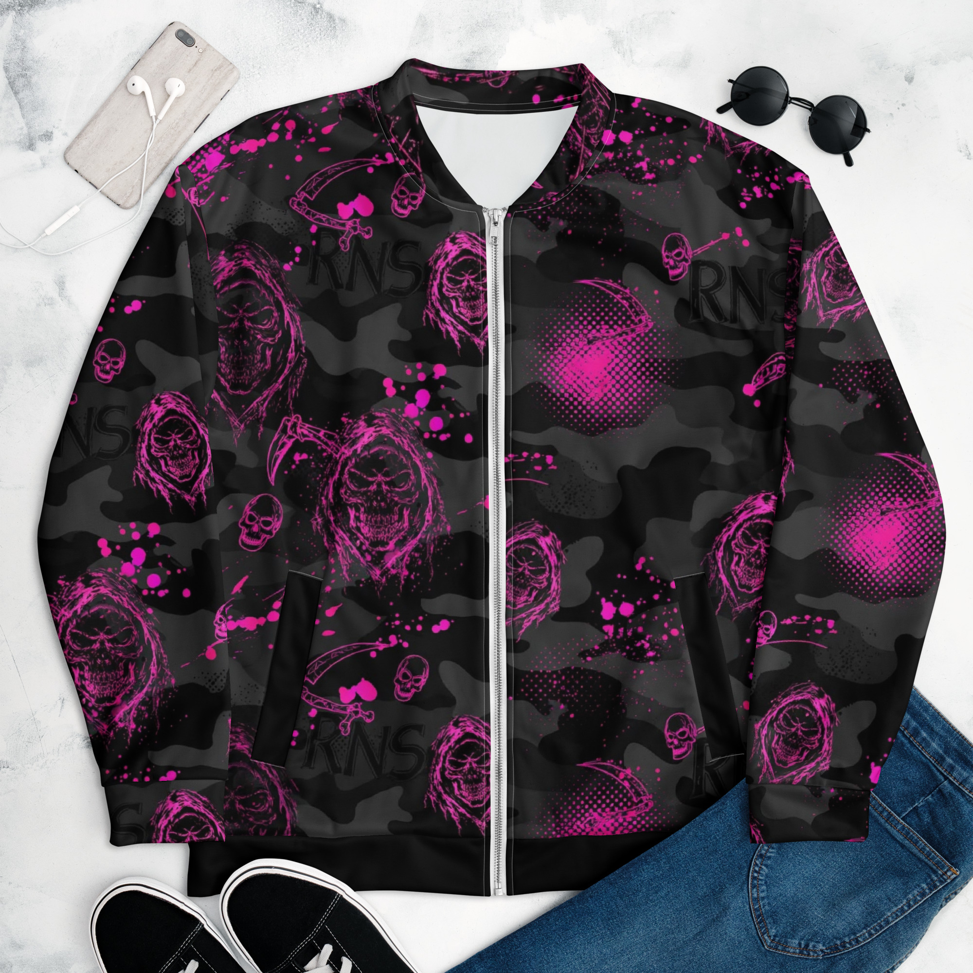 "PINK VOLT SHOCK" ELECTRIFIED REAPER BOMBER - Image 24